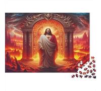 Jesus - Religion 1000pc Jigsaw As Interlocking Puzzles Jigsaw Puzzles That Are Impossible Hard Difficult Challenging for Home Decor Hobby 38x26cm/1000pcs