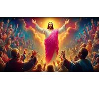 Jesus-Religion Adult Jigsaws 1000Pc Educational Game Decompression Fun Present & Activity for Home for Adults and Kids Age 12 Years + 70x50cm/1000pcs