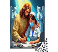 Jesus - Religion Adult Jigsaws Jesus Teaching by Water Puzzle for Adults Great Gift Idea Compact Box 52x38cm/1000pcs