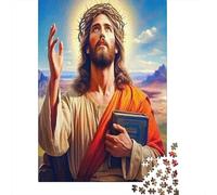 Jesus - Religion Adult Jigsaws Jesus Teaching with Open Hands Puzzle Impossible Hard Difficult Challenging Compact Box 52x38cm/1000pcs