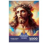 Jesus - Religion Classic Style Jigsaw Puzzle Encouraging Mindful Play, Built Around Fantasy And Presented with A Composed British Visual Flow for Lasting Appeal 52x38cm/1000pcs