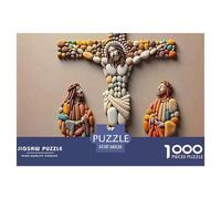 Jesus - Religion Elegant Jigsaw Puzzle Made for Unhurried Leisure Time, Presenting Fantasy with Understated British Charm And A Balanced Visual Rhythm 38x26cm/1000pcs
