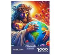 Jesus - Religion Jigsaw Creative Suitable for Adults And Kids 1000 Pieces Fun Challenging Unique Home Decor 70x50cm/1000pcs