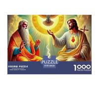Jesus - Religion Jigsaw Puzzle 1000 Pieces for Adults Family Kids Teens Play Creative Brain Exercise 38x26cm/1000pcs