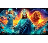 Jesus-Religion Jigsaw Puzzle 1000 Pieces Impossible Hard Difficult Educational Games for Adults Kids Great Gift Idea 70x50cm/1000pcs