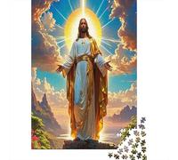 Jesus - Religion Jigsaw Puzzle Jesus in Ancient Temple for Adults 14-99 Years Fun Present & Activity for Home 52x38cm/1000pcs