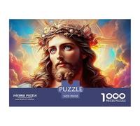 Jesus - Religion Jigsaw Puzzle Made for Balanced Mental Challenges, Presenting Fantasy through A Smooth Logical Structure That Rewards Time And Attention 70x50cm/1000pcs