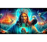 Jesus-Religion Jigsaw Puzzles 1000 Pieces Fun and Challenging Family Game Puzzle Game Great Gift Idea for The Whole for Women, Gifts for Men 38x52cm/1000pcs