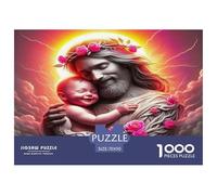 Jesus - Religion Jigsaw Puzzles for Adult The Impossible Challenge 1000 Pieces Difficult Hard Jigsaw Puzzles for Man And Woman with Letters on Back 70x50cm/1000pcs