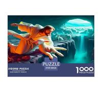 Jesus - Religion Jigsaw Puzzles for Adults 1000 Pieces for Adults Birthday Gifts for Women Man Absolutely Stunning