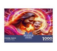 Jesus - Religion Jigsaw Puzzles for Adults The Impossible Challenge 1000 Piece Difficult Hard Jigsaw Puzzles for Man And Woman with Letters on Back 38x26cm/1000pcs