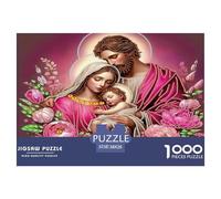 Jesus - Religion Jigsaw Puzzles for Adults The Impossible Challenge 1000 Pieces Difficult Hard Jigsaw Puzzles for Man And Woman with Letters on Back 38x26cm/1000pcs