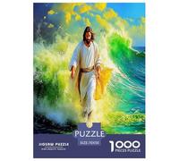 Jesus - Religion Jigsaw Puzzles Great Gift for Adults 1000 Piece Family Challenging Toys Home Decors God Jigsaw Puzzle for Women Men Adult 70x50cm/1000pcs