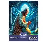 Jesus - Religion Jigsaw Puzzles Puzzle for Adults Kids. 1000 Pieces Hope and Love Impossible Challenge Toy Educational Game Home Decoration for Adults& Kids Age 14 Years Up 38x26cm/1000pcs
