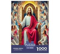 Jesus - Religion Jigsaw Puzzles Puzzles for Adults Kids. 1000 Piece Hope and Love Great Gifts Challenge Toy Educational Game Home Decoration for Adults& Kids Age 14 Years Up 38x26cm/1000pcs