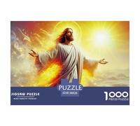 Jesus - Religion Premium Jigsaw Puzzle Designed for Relaxed Evenings, Featuring Fantasy with Refined British Visual Appeal, Suitable for Adults And Families Seeking Calm Focus 38x26cm/1000pcs