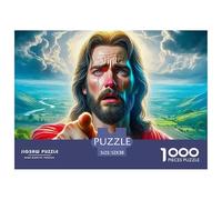 Jesus - Religion Premium Jigsaw Puzzle Designed for Relaxed Evenings, Featuring Fantasy with Refined British Visual Appeal, Suitable for Adults And Families Seeking Calm Focus 52x38cm/1000pcs
