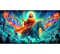 Jesus-Religion Puzzle for Adults 1000 Pieces Recycled Paper Fun and Challenging Family Game Educational Game Decompression 38x52cm/1000pcs