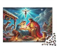 Jesus - Religion Puzzles for Adults 1000 Pieces in Vibrant Colours Favourites Jigsaw As A Logic Skill Puzzle for Beautiful Decoration Puzzle 38x26cm/1000pcs