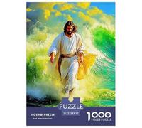 Jesus - Religion Refined Home Activity Jigsaw Puzzle Created for Gentle Mental Challenges, Featuring Fantasy within A Clear Structured And Enjoyable Layout 52x38cm/1000pcs