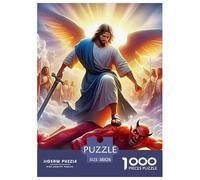 Jesus - Religion Refined Leisure Jigsaw Puzzle Suitable for Quiet Evenings, Highlighting Fantasy with A Clear Structured Layout That Encourages Focus And Relaxation 38x26cm/1000pcs