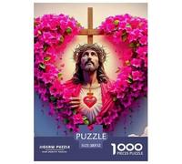 Jesus - Religion Thoughtfully Crafted Jigsaw Puzzle Ideal for Calm Evenings at Home, Expressing Fantasy While Promoting Relaxation Focus And Meaningful Leisure 52x38cm/1000pcs