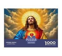 Jesus - Religion Thoughtfully Crafted Jigsaw Puzzle Ideal for Calm Evenings at Home, Expressing Fantasy While Promoting Relaxation Focus And Meaningful Leisure 70x50cm/1000pcs