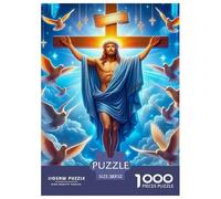 Jesus - Religion Thoughtfully Crafted Jigsaw Puzzle Ideal for Calm Evenings at Home, Expressing Fantasy While Promoting Relaxation Focus And Meaningful Leisure 52x38cm/1000pcs