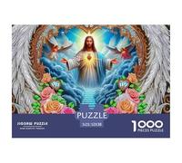 Jesus - Religion Thoughtfully Produced Jigsaw Puzzle Ideal for Unwinding after Busy Days, Featuring Fantasy within A Harmonious And Enjoyable Assembly Flow 52x38cm/1000pcs