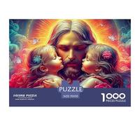 Jesus - ReligionEngaging 1000-Piece Jigsaw Puzzles for Adults Featuring Challenging Educational Games for Both Women And Men - A Fantastic Collaborative Activity for Adults And Kids Age 12 Year