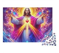 Jesus - ReligionJigsaw Puzzle Lord God Toddler Learning Game Classroom 1000 Pieces 52x38cm/1000pcs