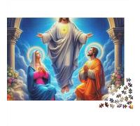 Jesus - ReligionJigsaw Puzzle Sacred Decor Kids Educational Learning Toy Fun Game Boys Girls Gift 1000 Pieces 52x38cm/1000pcs