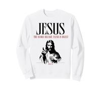 Jesus Religious Bible Verse Faith God Scripture Christian Sweatshirt