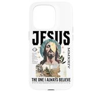Jesus Religious Christian The One Believe God Faith Jesus Case for iPhone 15 Pro