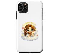 Jesus Resting on Clouds Angelic Dreamy Kawaii Chibi Case for iPhone 11 Pro Max