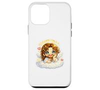 Jesus Resting on Clouds Angelic Dreamy Kawaii Chibi Case for iPhone 12 mini