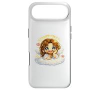 Jesus Resting on Clouds Angelic Dreamy Kawaii Chibi Case for iPhone Air