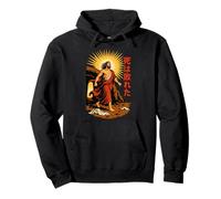 Jesus Resurrection Manga Art Death Is Defeated Empty Tomb Pullover Hoodie