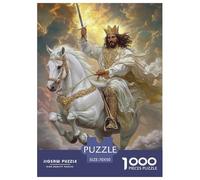Jesus Rides A Horse Puzzles 1000 Piece For Adults And Kids Jigsaw Puzzles Impossible Puzzle Educational Games Gifts 70x50cm/1000pcs