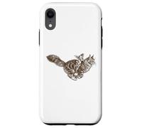 Jesus Rides Maine Coon Cat Christian Humor for Cat Lovers Case for iPhone XR
