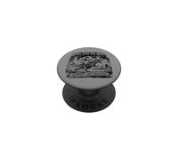 Jesus Riding Dinosaur UFO Bigfoot Conspiracy PopSockets Adhesive PopGrip