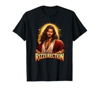 Jesus Rizzurection Easter Resurrection He is Risen Christian T-Shirt