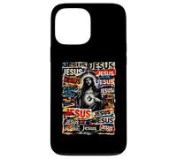 Jesus sacred with heart faith worship collage Case for iPhone 13 Pro Max