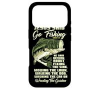 Jesus Said Go Fishing Fish Story Bible Angling Bass Fishing Case for iPhone 17 Pro