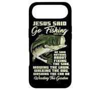 Jesus Said Go Fishing Fish Story Bible Angling Bass Fishing Case for iPhone Air