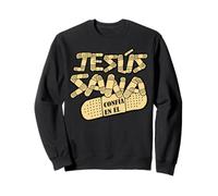 Jesús sana, confía en él Sweatshirt