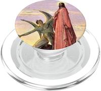 Jesus Satan Temptation by Gustave Dore Colorized PopSockets PopGrip for MagSafe