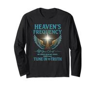 Jesus Saved, Heaven's Frequency Long Sleeve T-Shirt
