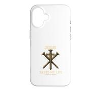 Jesus Saved My Life Case for iPhone 16