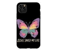 Jesus Saved My Life Christian Butterfly Faith Worship Prayer Case for iPhone 11 Pro Max